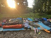 Letní tábory oko nocovaly v Lesním divadle